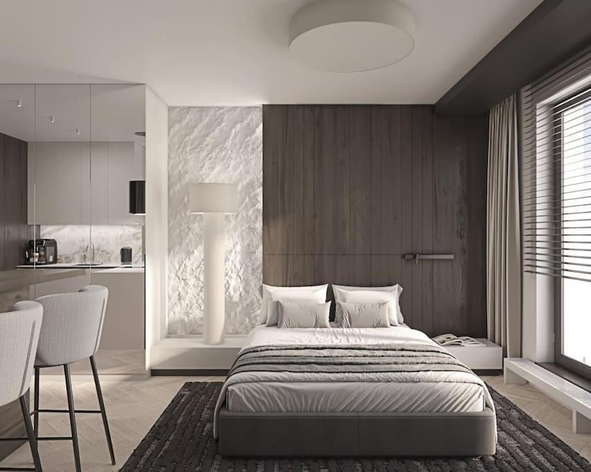 Prestizowy A Free Parking Apartment Krakau